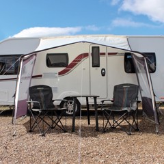 TECH-LINE Canopy  Solsejl 285 x 240 cm og i flere højder.